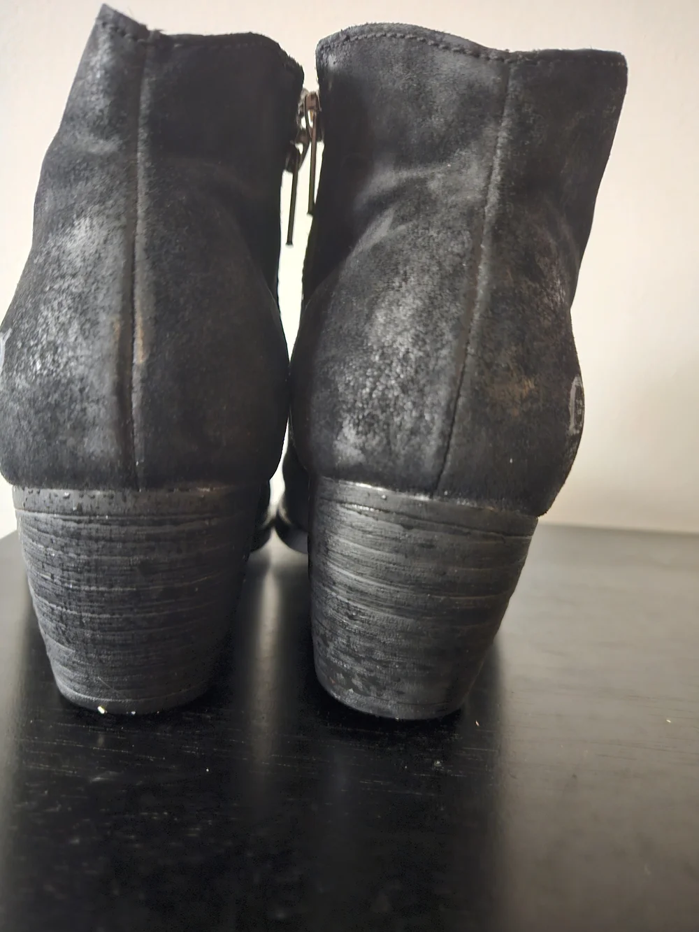 Born suede scuffed